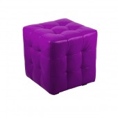 BN-008 Банкетка "Куб-прошитый" Цвет: Фиолетовый